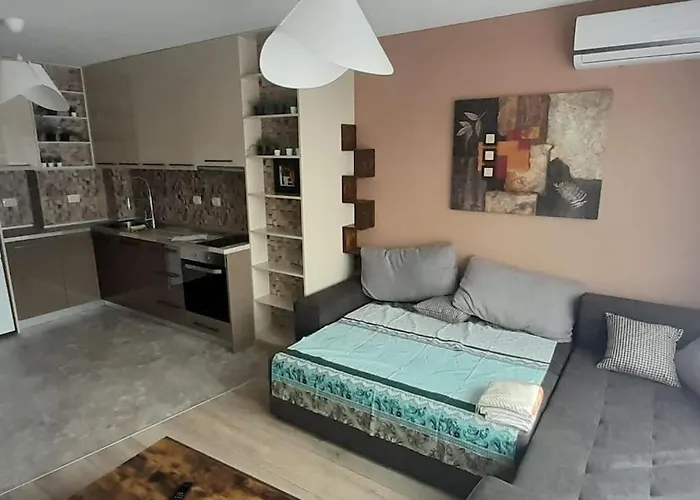 Stylish Near City, Entire Flat, 1 Bedroom, 1 Large Bed In Living Lejlighed Plovdiv