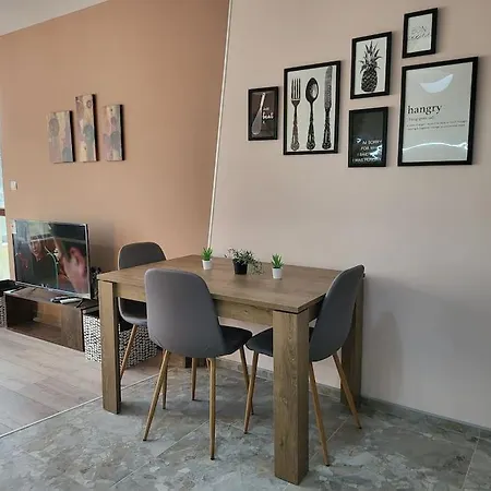 Stylish Near City, Entire Flat, 1 Bedroom, 1 Large Bed In Living Apartment *