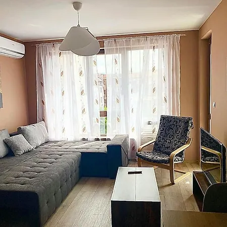 Stylish Near City, Entire Flat, 1 Bedroom, 1 Large Bed In Living * Plovdiv