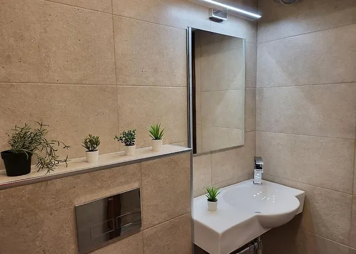 Stylish Near City, Entire Flat, 1 Bedroom, 1 Large Bed In Living Apartment